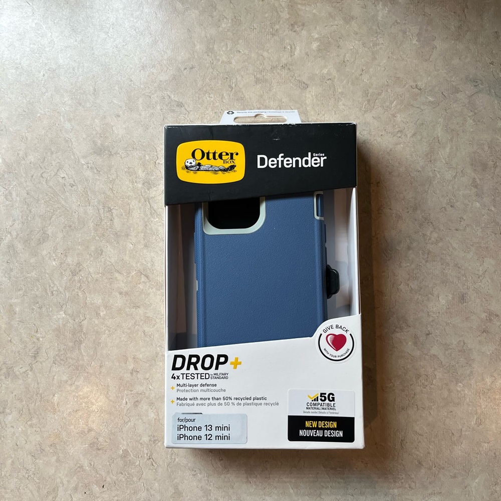 OtterBox iPhone 13 mini or 12 mini Defender Series Phone Case w/ Drop Protection